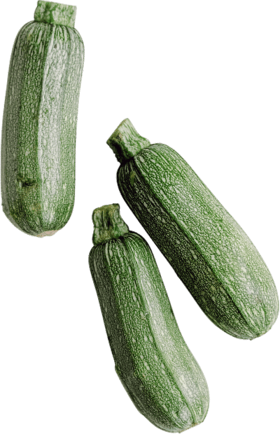 Buy Local Food Alabama three green zucchinis