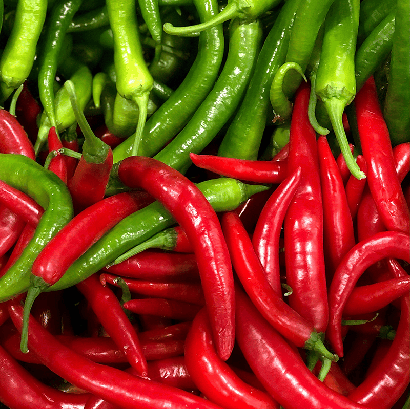 Buy Local Food Alabama Red Green fresh Pebers