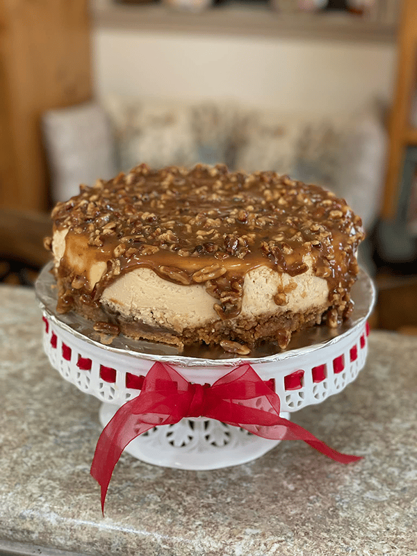 Lauras Sweet Treats Sulligent Alabama Caramel Cheesecake 